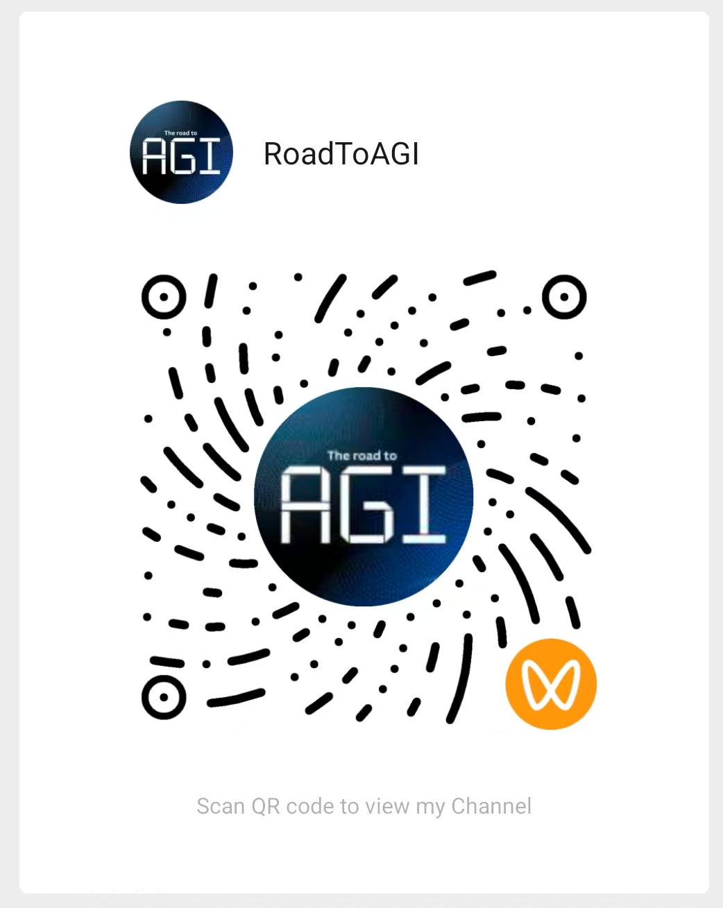 RoadToAGI 频道二维码